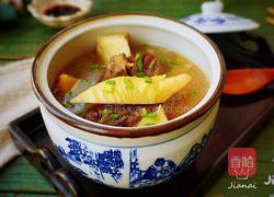 梅肉骨炖春笋的做法图解9