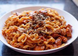 鸡胸肉火鸡面