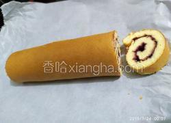 蓝莓蛋糕卷