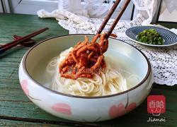香椿肉丝面的做法图解10