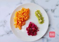 缤纷芒果奶昔的做法图解2