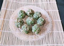 荠菜猪肉丸子