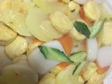 土豆年糕炒日本豆腐的做法[图]