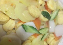 土豆年糕炒日本豆腐