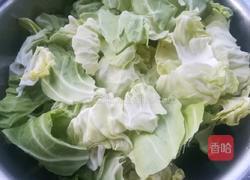 耗油手撕包菜的做法图解2