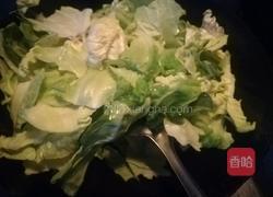 耗油手撕包菜的做法图解4
