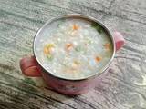 鲜虾豌豆粥 (宝宝辅食)