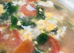 西红柿鸡蛋苋菜汤