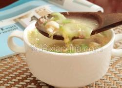 火腿菌菇丝瓜汤