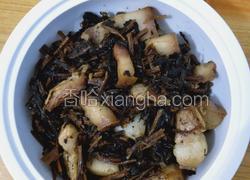 菜干焖肉