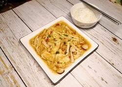 鲍菇炒蛋