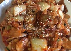 五花肉炒辣白菜