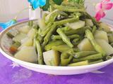 豆角烧土豆