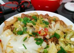 包菜炒肉