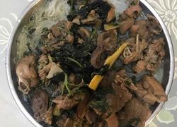 家常紫苏粉丝焖鸭