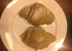 抹茶羊角面包