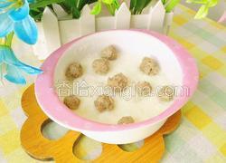 洋葱鸡蛋牛肉丸子（宝宝营养米糊）