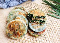皮薄馅大韭菜馅饼