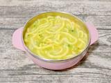 虾仁鸡蛋面线 (宝宝辅食）的做法[图]