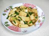 小葱烧豆腐