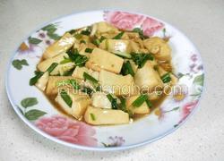 小葱烧豆腐