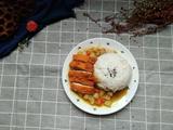 咖喱鸡排饭