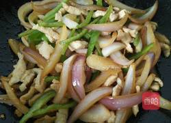 青椒洋葱炒肉丝的做法图解7