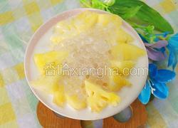 菠萝奶香西米露