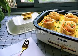 抱蛋玫瑰花饺