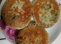 韭菜鸡蛋虾皮煎饼