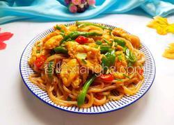 鱼香鸡蛋炒米粉