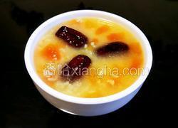 木瓜红枣养颜粥(经期调理）
