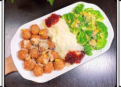 瑞典牛肉丸土豆泥（低脂）