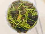 蒜苔炒鳝鱼