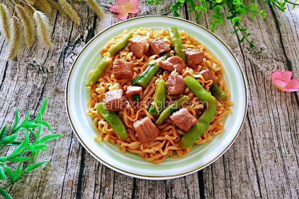 豆角焖面