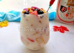 夏日清爽低脂甜品#果麦脆酸奶