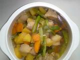 土豆四季豆炖肉