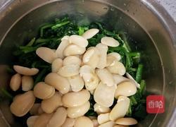 白芸豆拌菠菜的做法图解10