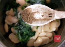 白芸豆拌菠菜的做法图解12