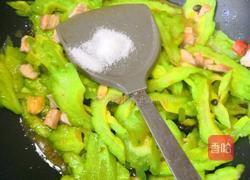 苦瓜炒肉的做法图解6