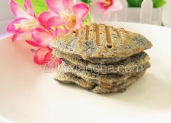 黑芝麻米饭煎饼