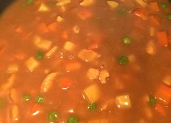 咖喱鸡肉浓稠版（土豆胡萝卜青豆）