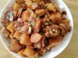 土豆烧排骨