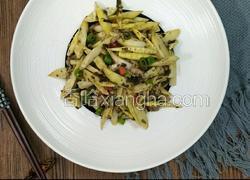 橄榄菜爆炒笋尖
