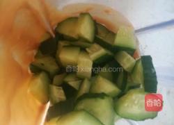 黄瓜花生酱糊的做法图解2