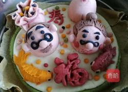 中式生日花糕的做法图解4
