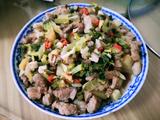 红薯蒸肉丁的做法[图]