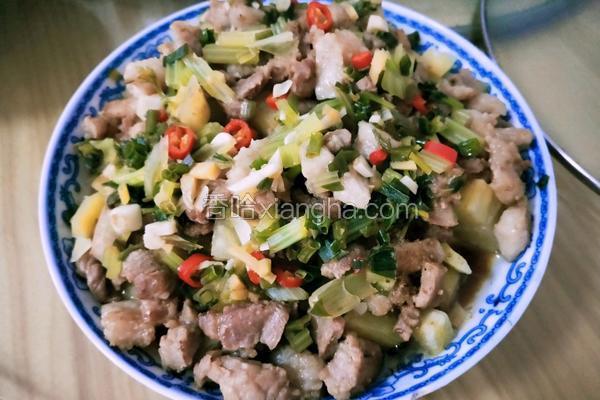 红薯蒸肉丁