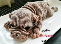 仿真沙皮狗慕斯