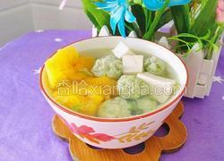 木瓜豆腐圆子汤